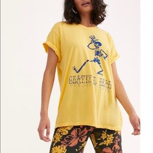 Grateful Dead skeleton t shirt